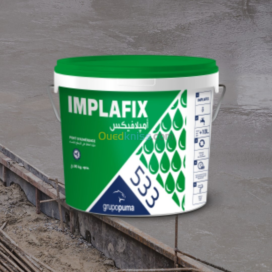 IMPLAFIX EC GRUPOPUMA SEAU 20kgs