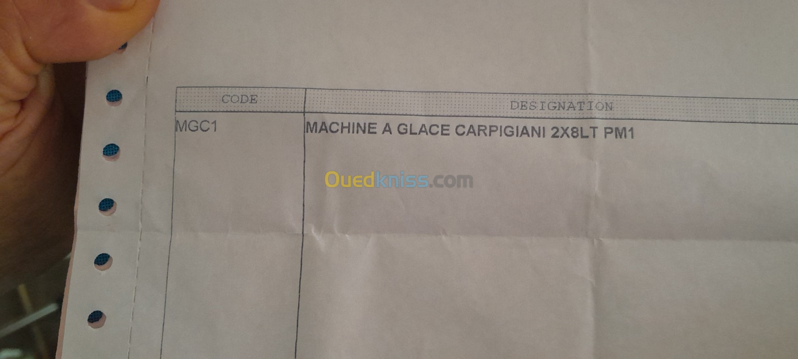 Machine a glace Carpigiani 2x8Lt 