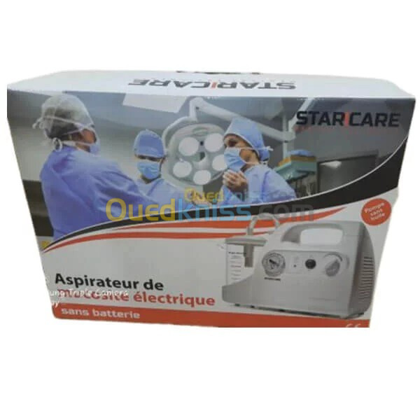 ASPIRATEUR DE MUCOSITE ELECTRIQUE SANS BATTERIE STAR CARE 