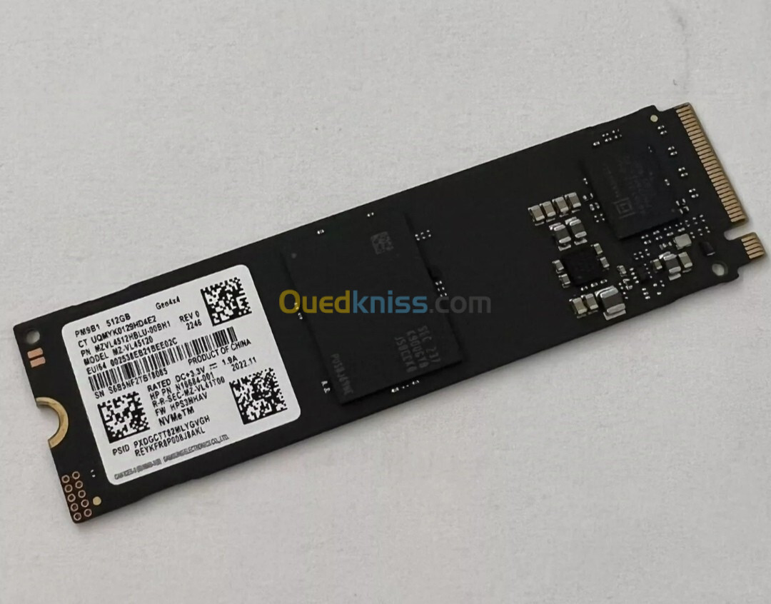 SSD SAMSUNG 512GB M.2 PM9B1 NVME GEN 4 X 4 