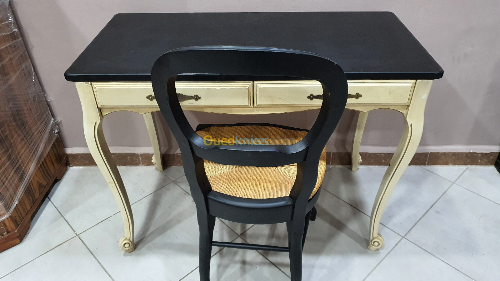 Ensemble Bureau style Louis XV avec chaise