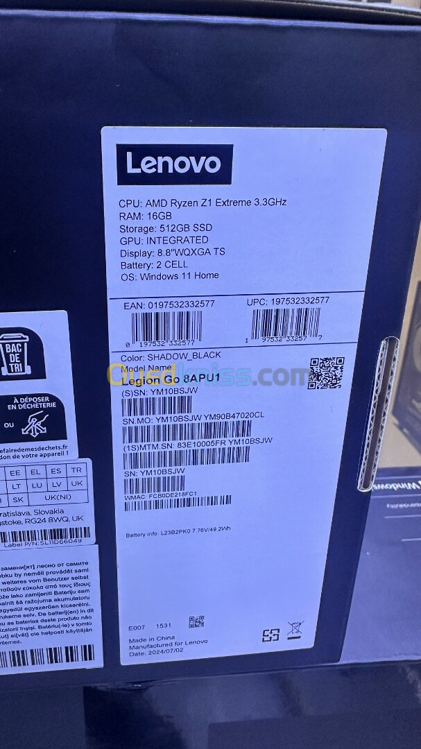 Lenovo legion Go 