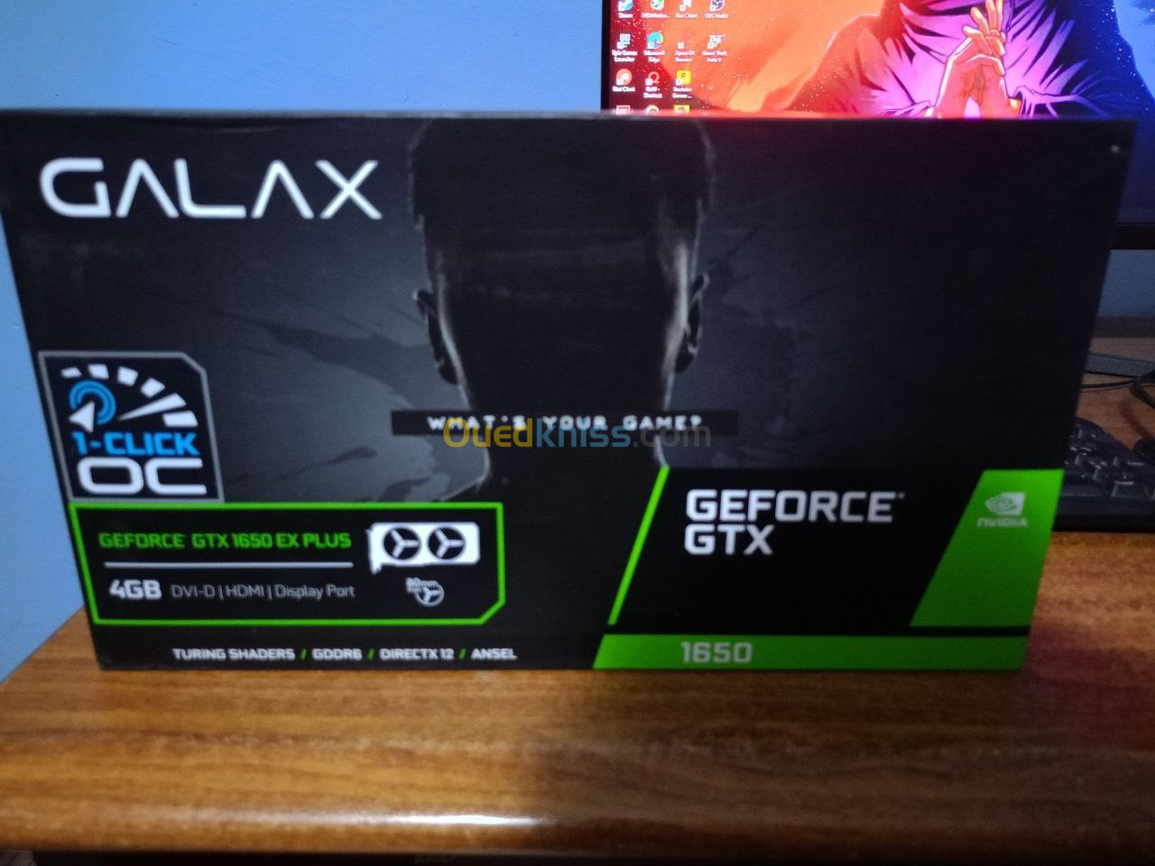 gtx 1650 4GB GDDR6 GALAX