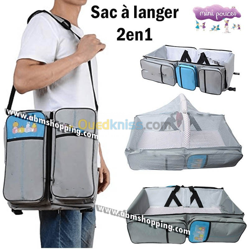 Sac à dos à langer ganen