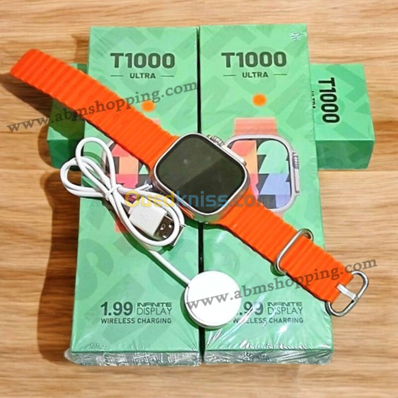 Montre connectée T1000 Ultra ساعة ذكية