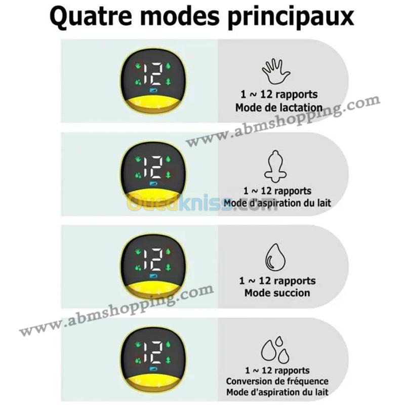 Tire-lait électrique portable جهاز سحب الحليب المحمول, الذكي