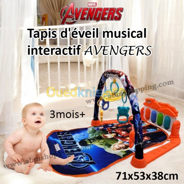 Tapis d éveil musical interactif AVENGERS