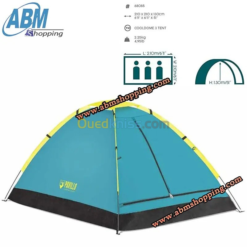 Tente de camping 3 personnes Pavillo  Bestway