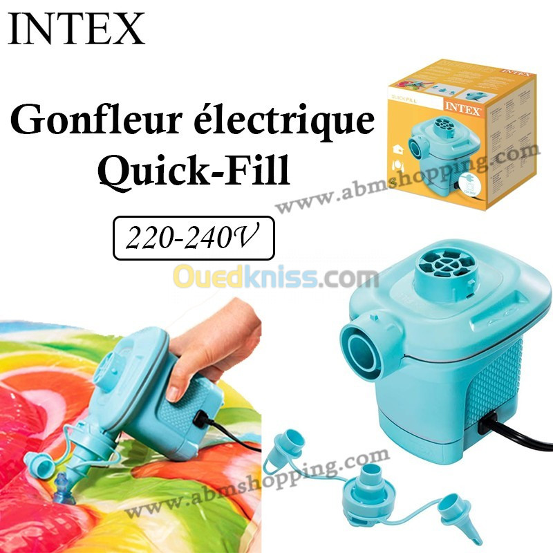 Pompe électrique Quick-Fill 220/240V | INTEX