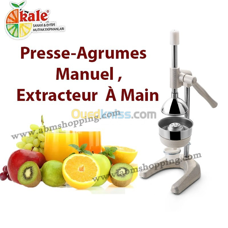 Extracteur de Jus Presse Agrumes Manuel 