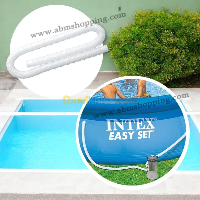 Tuyau Blanc de Piscines  32mm X 150cm | INTEX