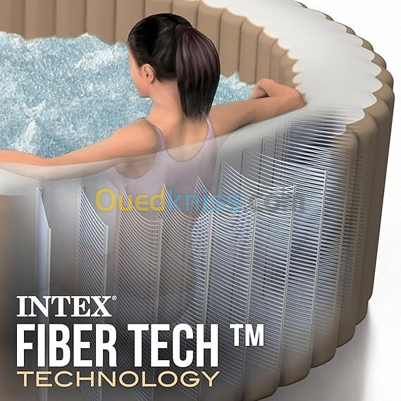 Spa gonflable Sahara 4 places 196x71cm  INTEX