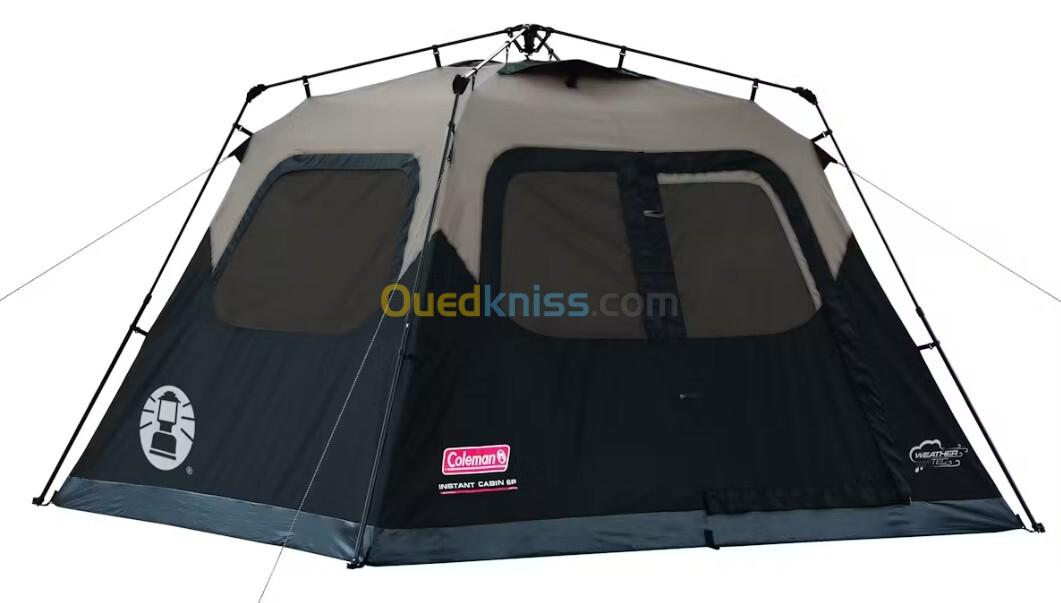 Tente de camping cabine Coleman pour 4 personnes