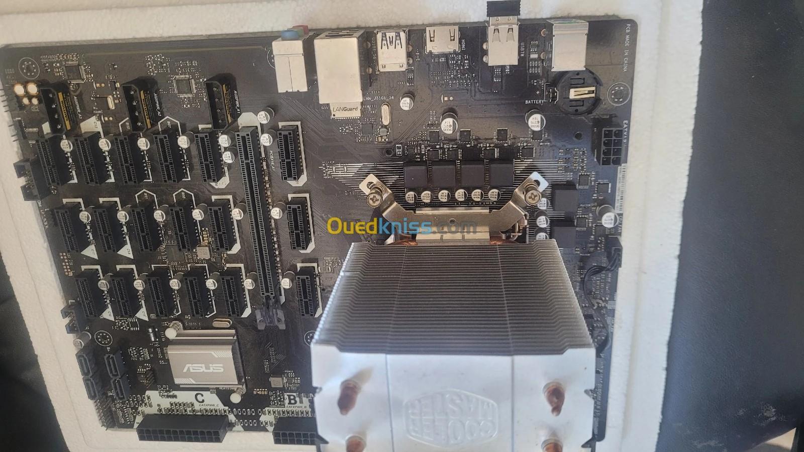 asus b250 mining pro + i3 +8gb ram