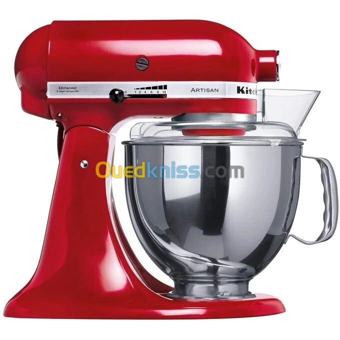 pétrin KitchenAid Robot Pâtissier KITCHENAID Artisan Empire 4,8L-300 W 5Ksm125Eer Rouge