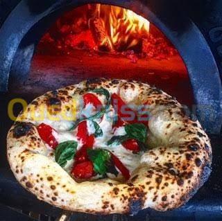 Pizzaiolo pizzario pizzaiolo feu de bois Alger 