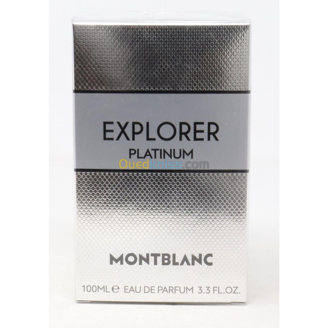 Parfum homme original Montblanc explorer Platinum 100ml