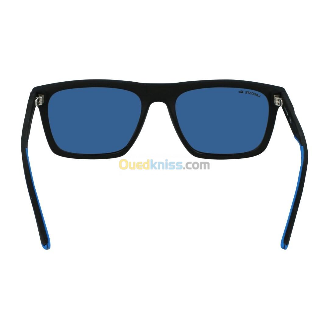 Lunette de soleil Lacoste Noir mate x Bleu