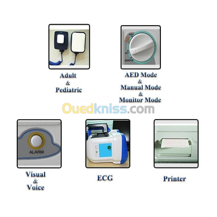 ecg efr defibrilator