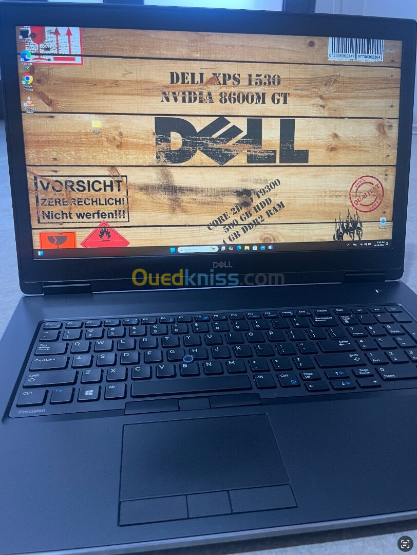 Dell Précision 773 /I7 8750H/ DDR4 32 Gb/ NVMe 512Gb/ Nvidia quadro P4200 8Go DDR5 