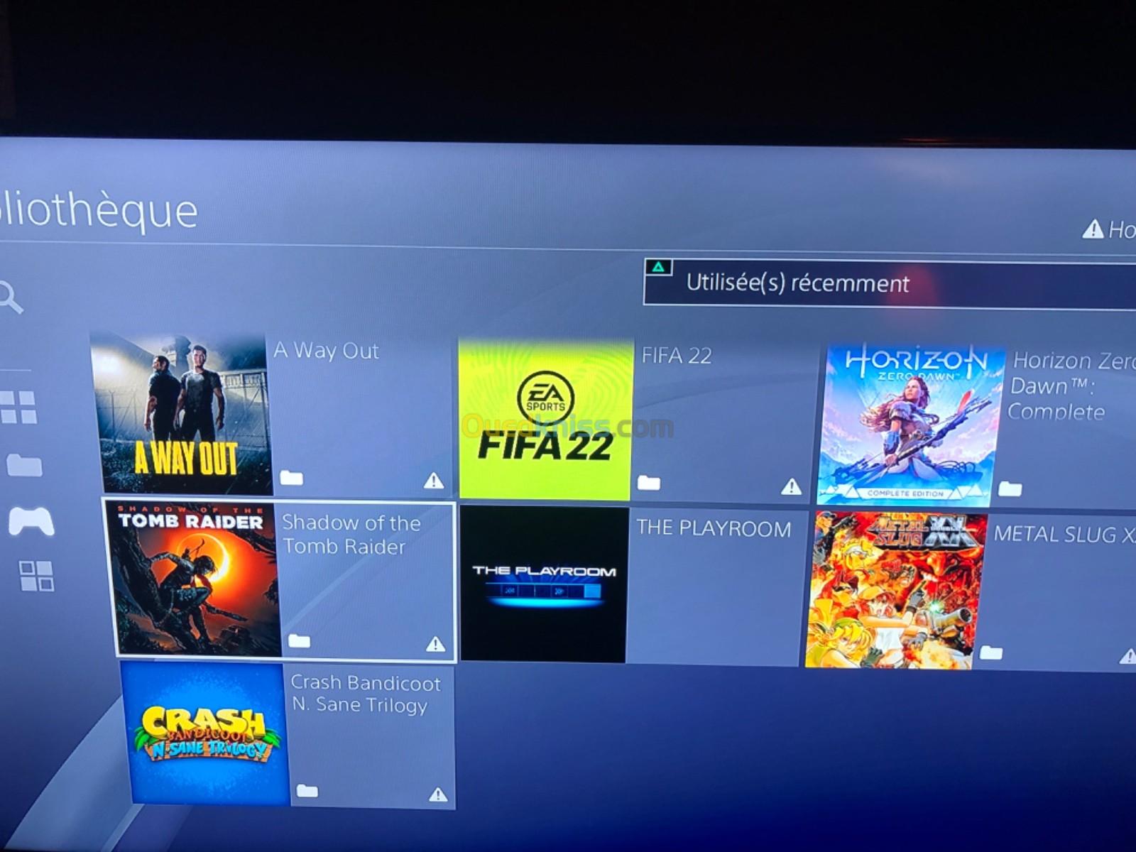 Disque dur stockage etendu ps4 flashé 1tp contien 25 jeux