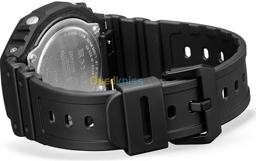 Montre Casio G-Shock  Noir fond noir et rouge