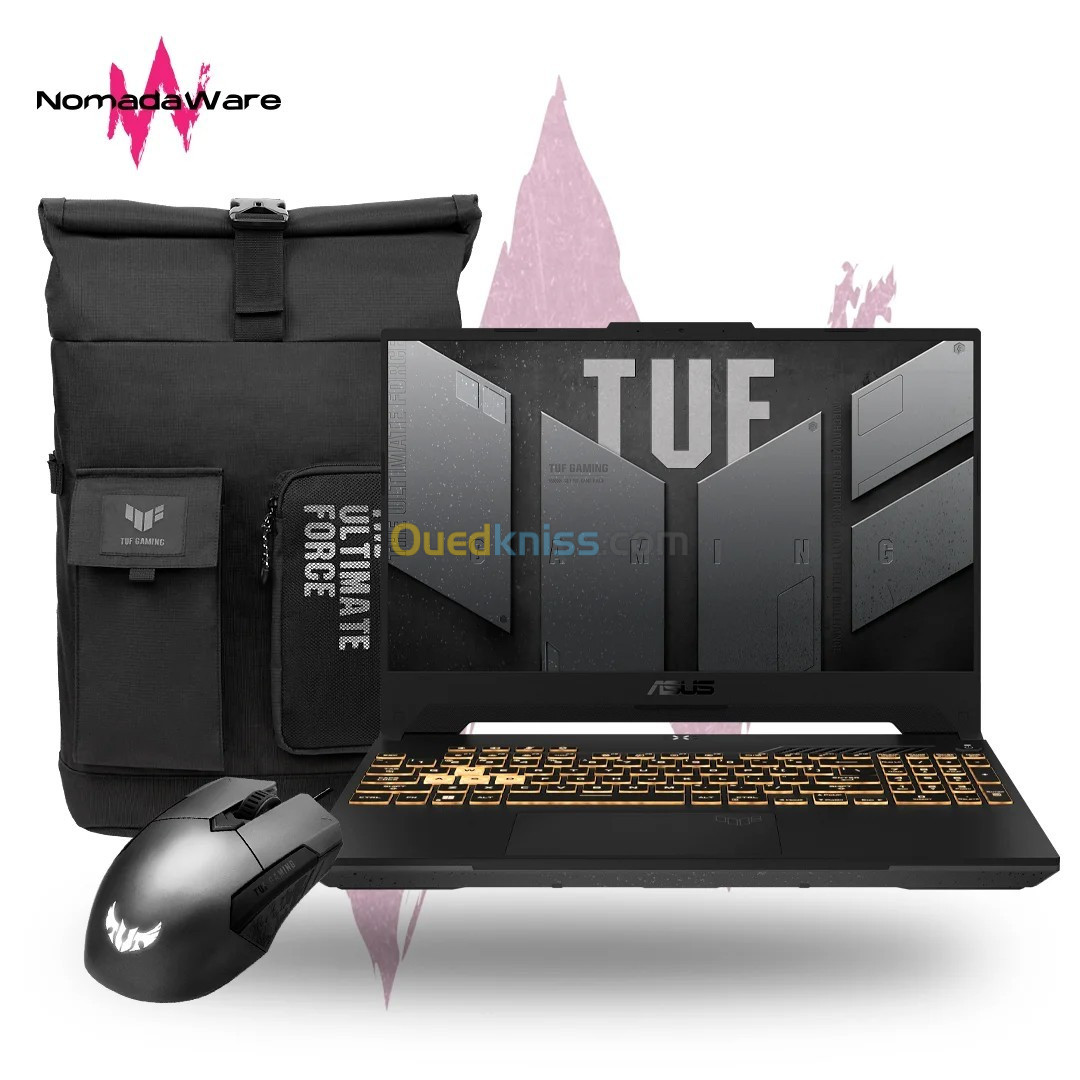 GAMING ASUS TUF F15 - 144HZ - RTX 3050 TI - I7 12650H - 512GB SSD - 16GB RAM