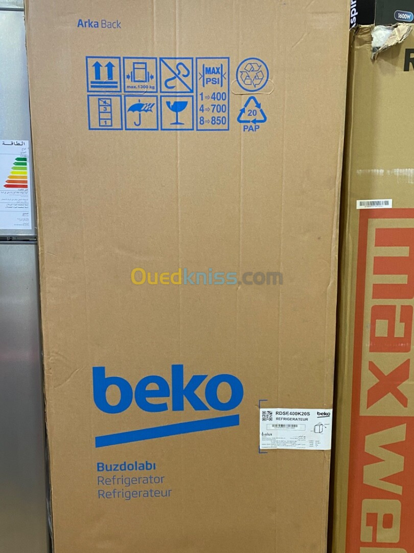 RÉFRIGÉRATEUR BEKO 400L 