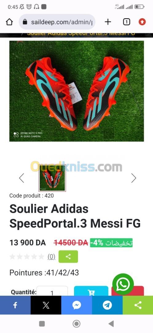 Soulie adidas x speedportale 3G messi 