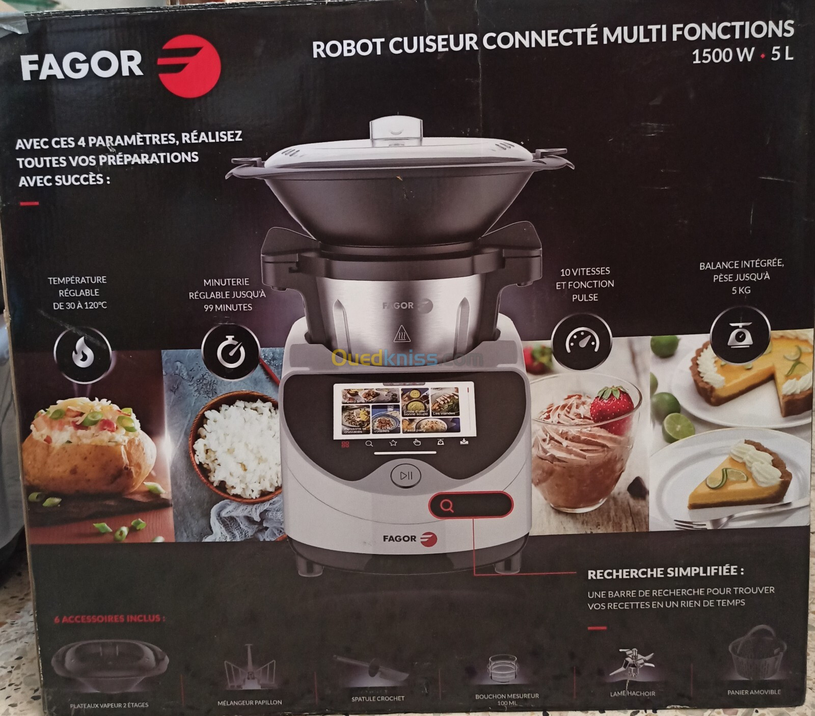 Robot de cuisine connecte multifonctions FAGOR