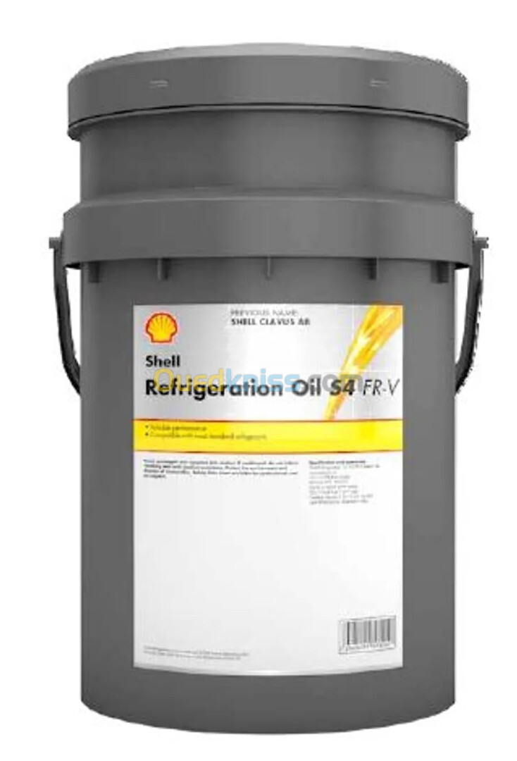 SHELL S-REFRIG OIL S4 FR-V 68 - Huile compresseur frigo 20L