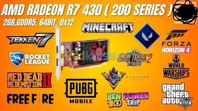 amd radeon r7 430 series 200 2go ddr5