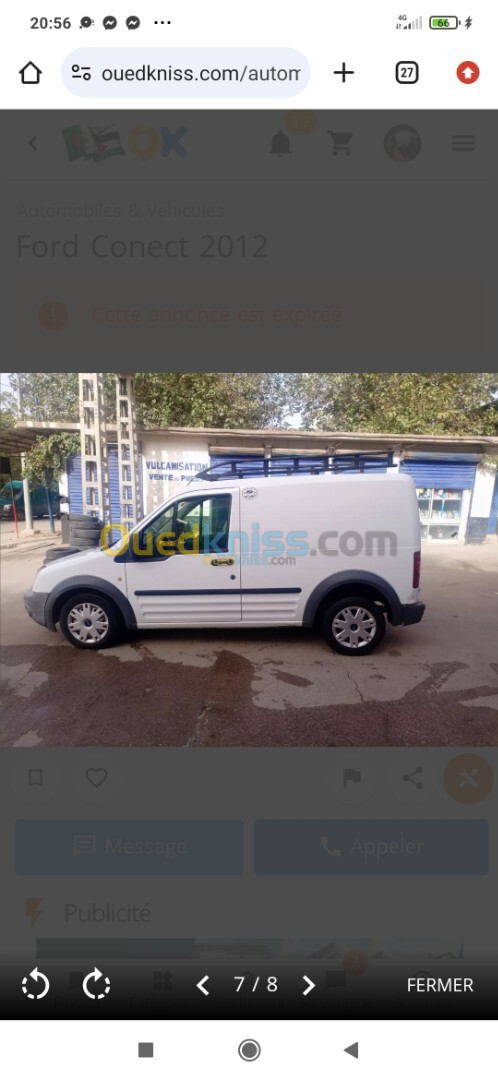 Ford Tourneo Connect 2012 T&ocirc;lé