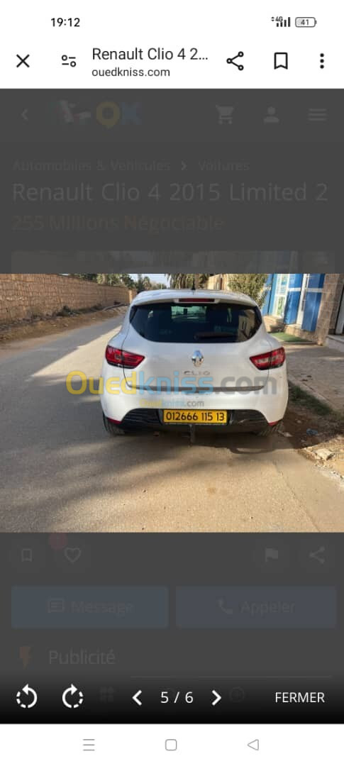 Renault Clio 4 2015 Limited