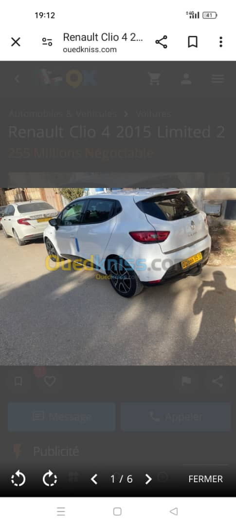 Renault Clio 4 2015 Limited