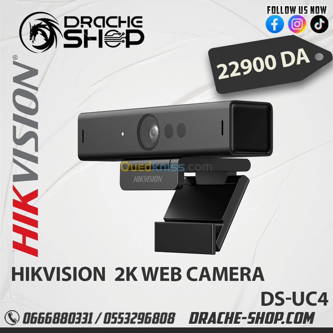 WEBCAM HIKVISION DS-UC4 USB-C 4MP 2K