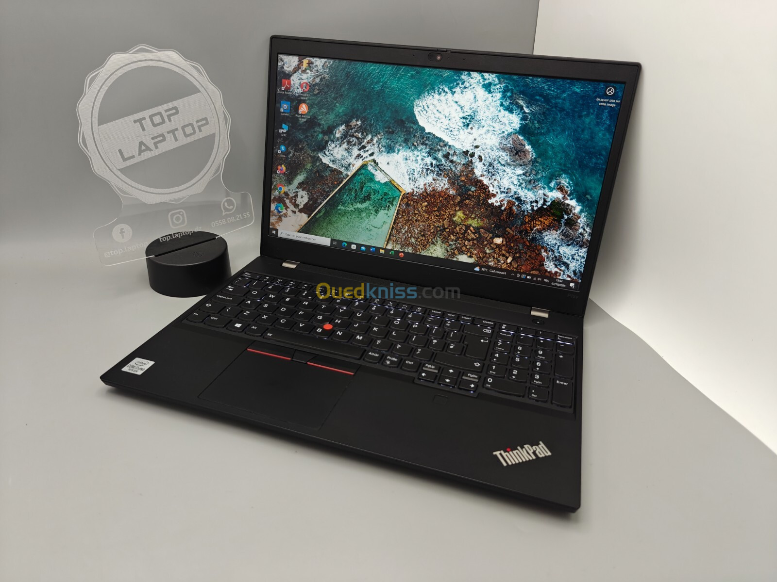 Lenovo Thinkpad P15v Gen 1 i7 10850H 10eme 32GB DDR4 512GB SSD NVME NVIDIA QUADRO P620 4GB 15.6" FHD