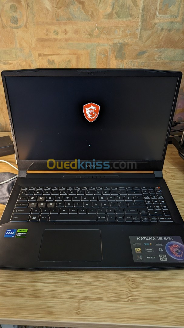 MSI Katana 15 B12V i7 12em Génération Windows 11 Original Activé