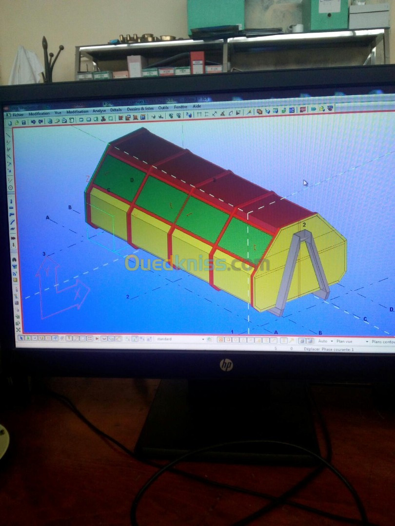 Dessinateur et projecteur tekla structure 