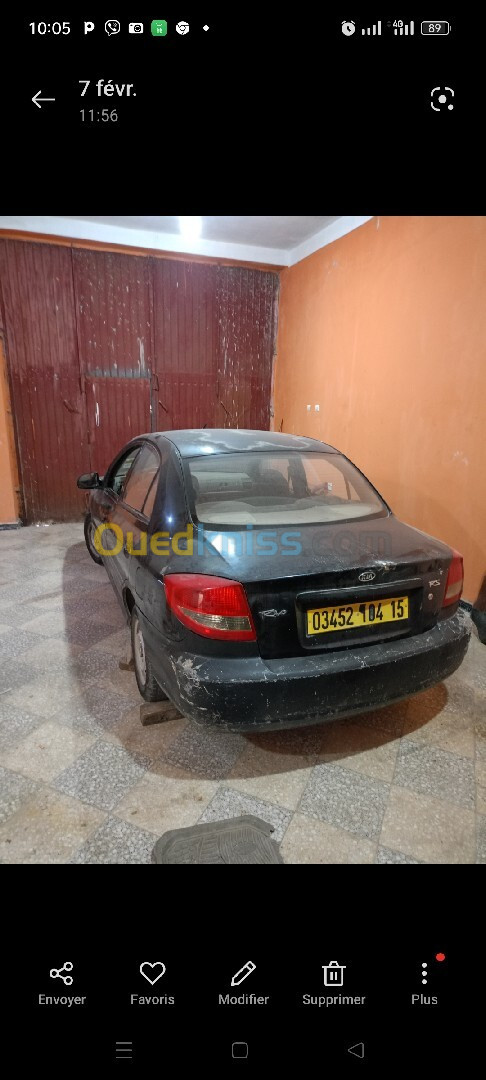 Kia Rio 5 portes 2004 Rio 5 portes