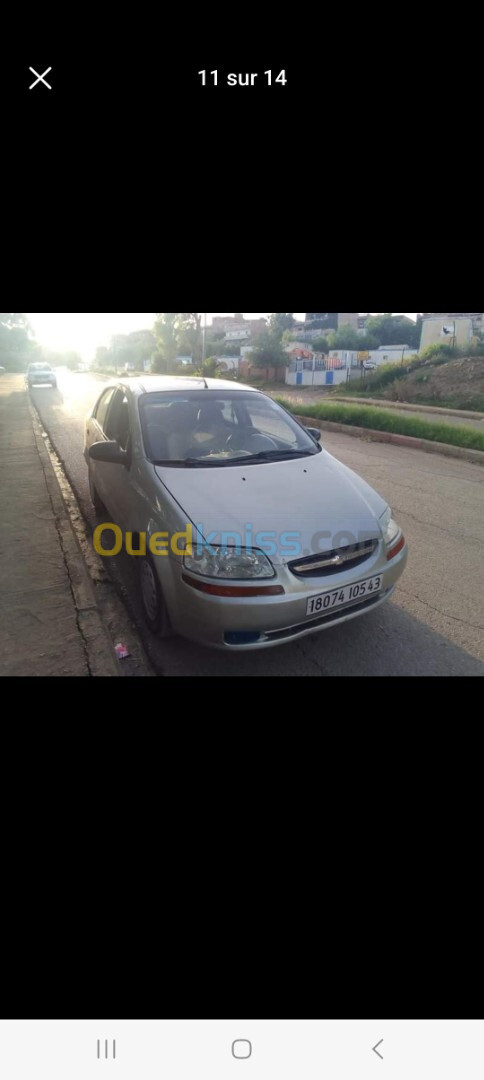 Chevrolet Aveo 4 portes 2005 Aveo 4 portes