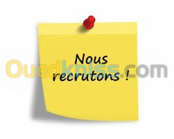 Recrute serveur et cuisinière