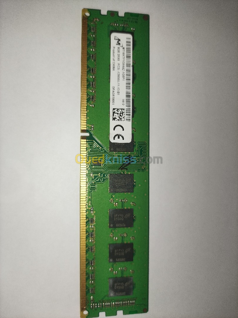 DDR3 8GO PC DE BUREAU 12800 PC 3L