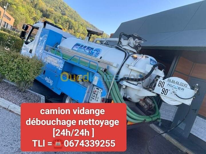 Servis débouchage canalisation vidange 