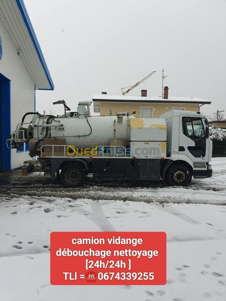 Servis débouchage canalisation vidange 