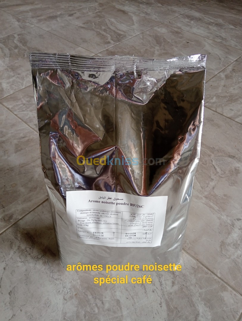 arômes  poudre spécial café  aromatiser ( caps etx )