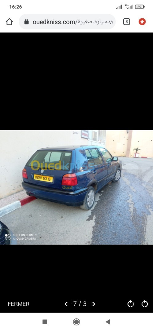 Volkswagen Golf 3 1993 Golf 3