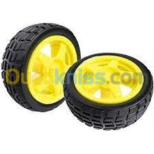 ROUE 65 MM POUR MOTEUR YELLOW 