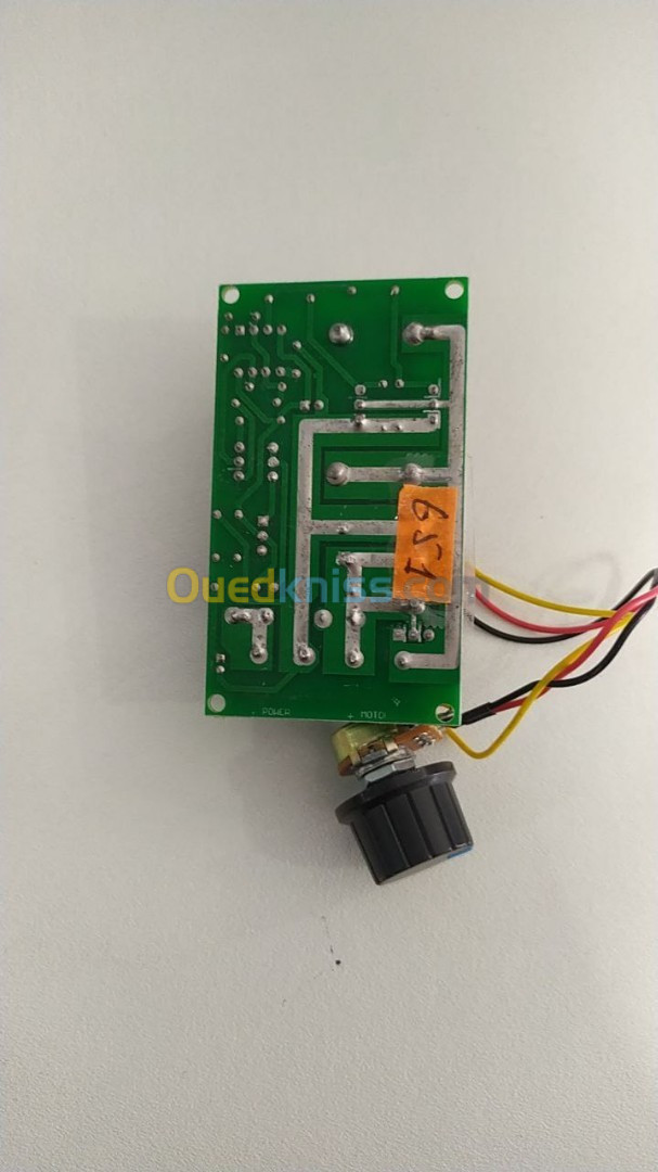 DC 10-60V Motor speed control Regulator PWM switch 20A current regulator high power drive module