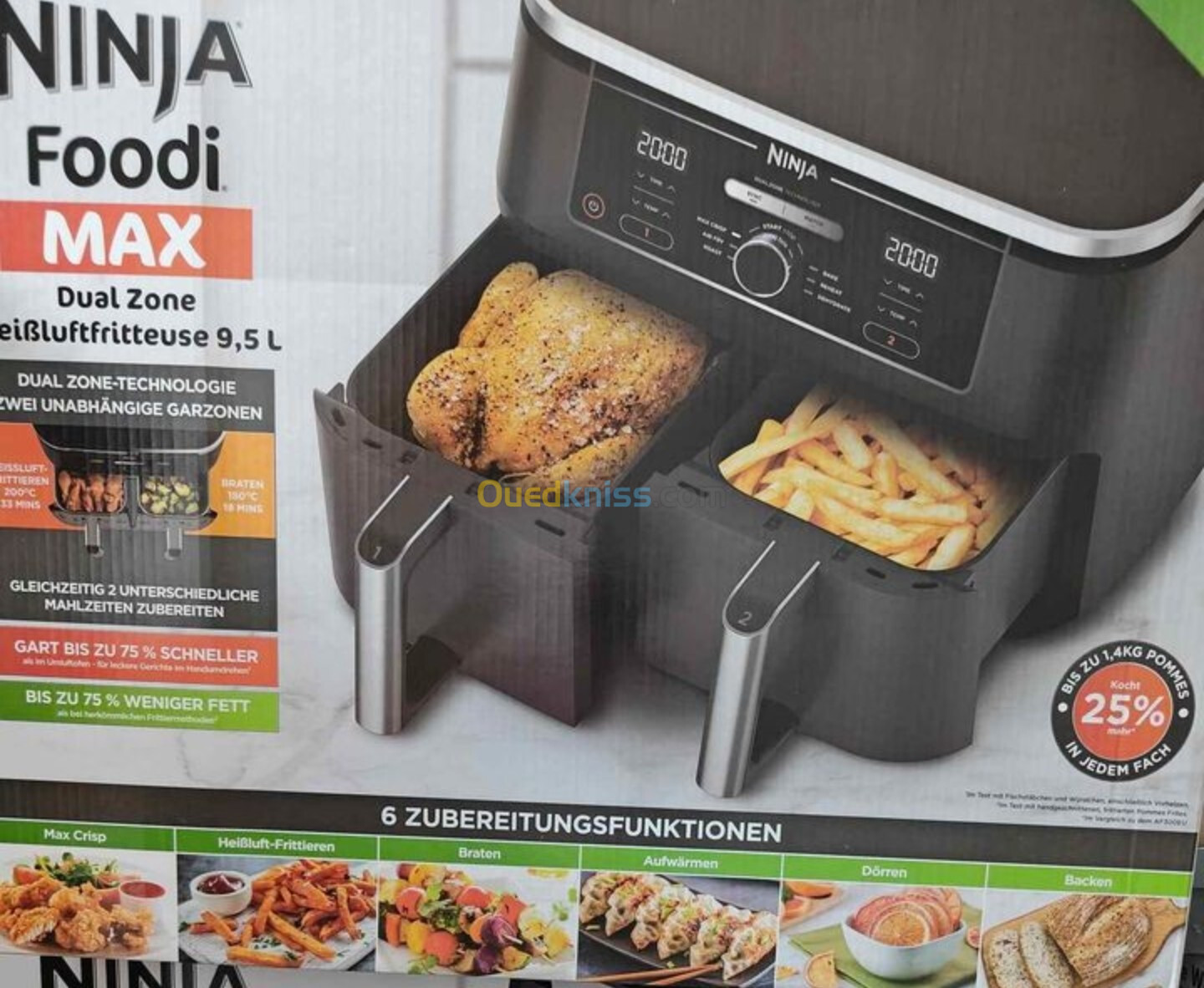 Air fryer friteuse électrique